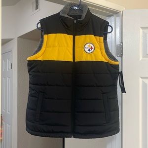 Pittsburgh Steelers reversible vest